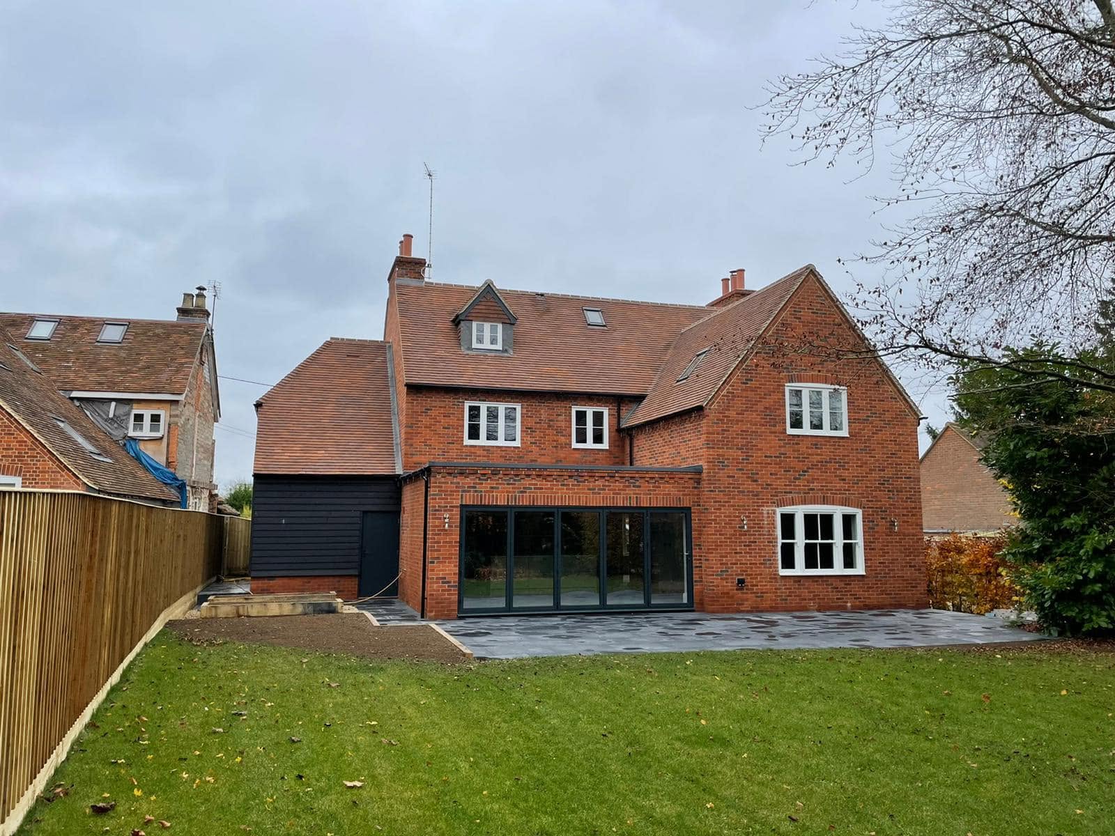 New house extension with modern bifold doors — Philbert Construction extensions project in Reading & Berkshire