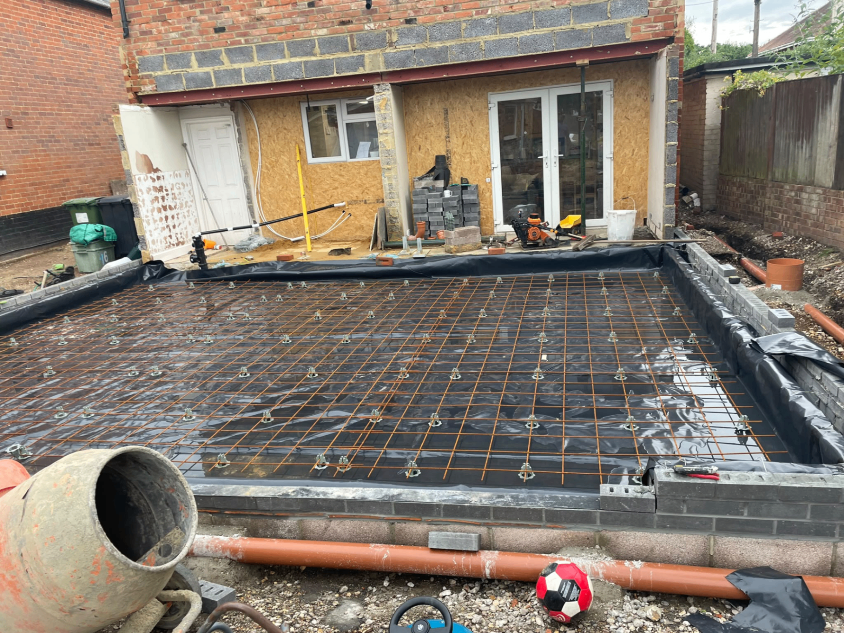 Groundworks project — Philbert Construction in Berkshire