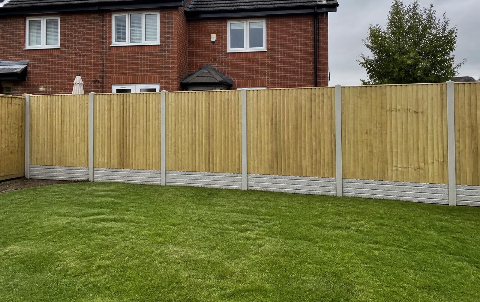 Fencing project — Philbert Construction in Berkshire